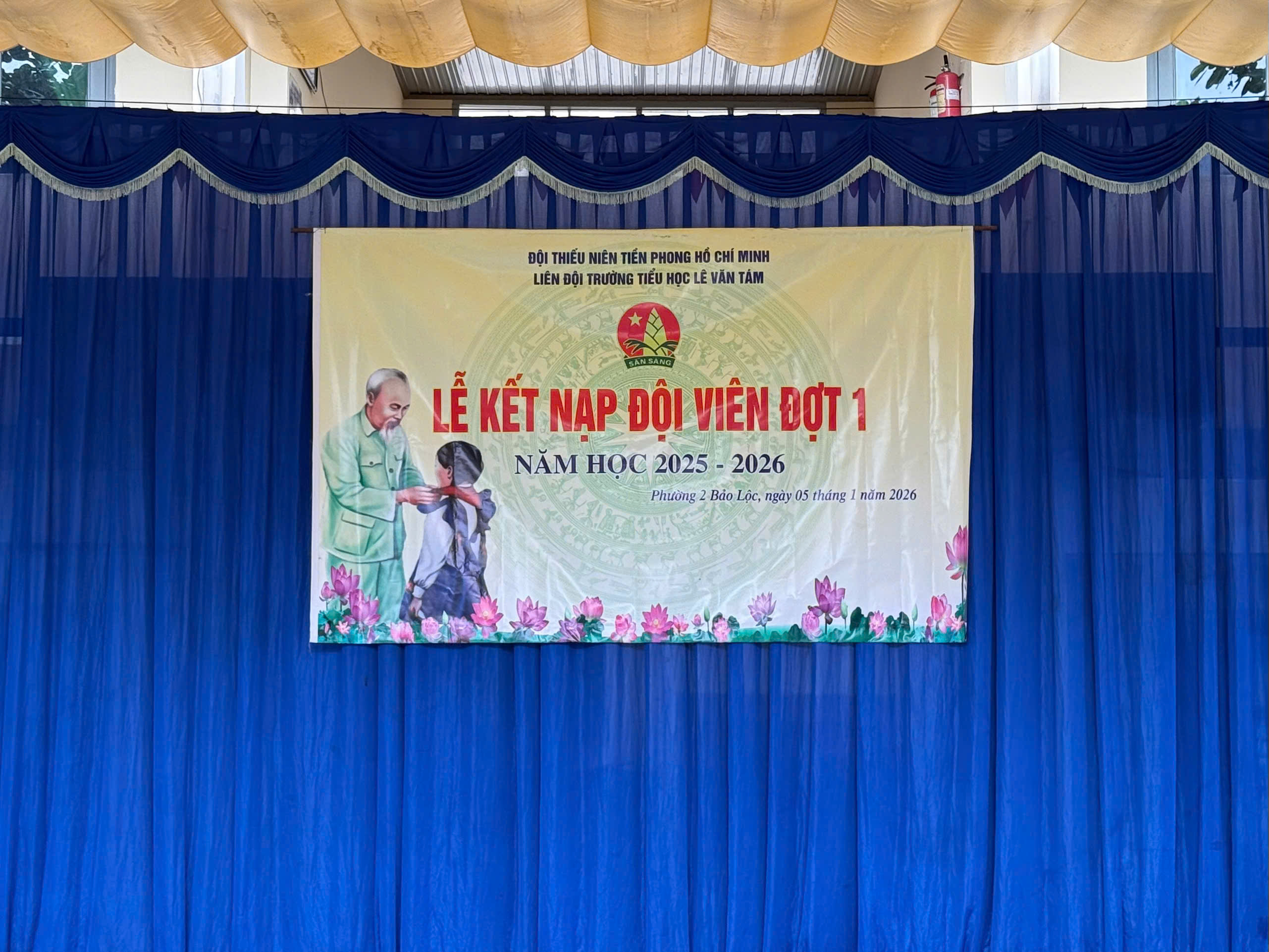 🌟 LỄ KẾT NẠP ĐỘI VIÊN ĐỢT 1 NĂM HỌC 2025 – 2026 🌟