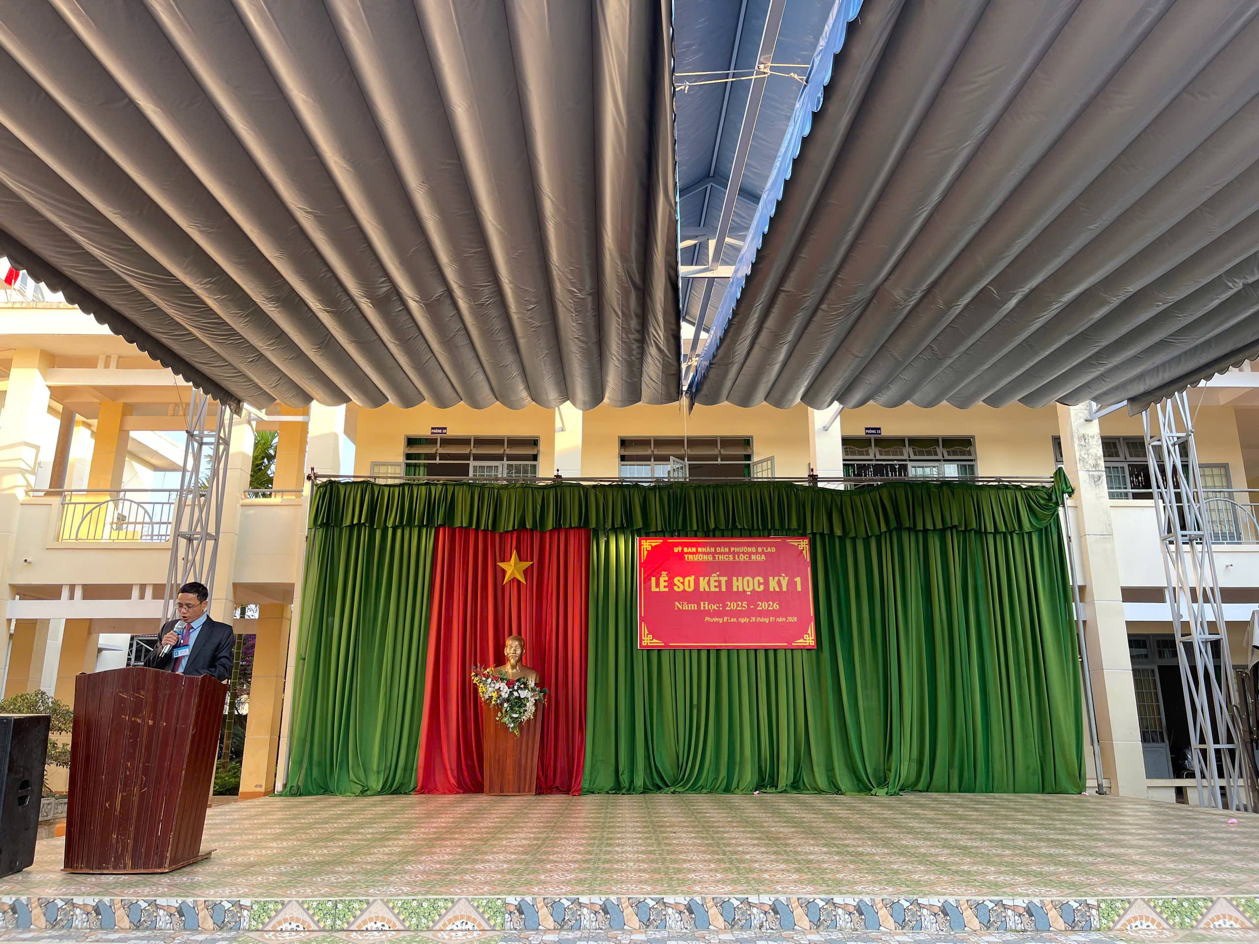 Hình ảnh về sơ kết học kỳ I năm học 2025-2026