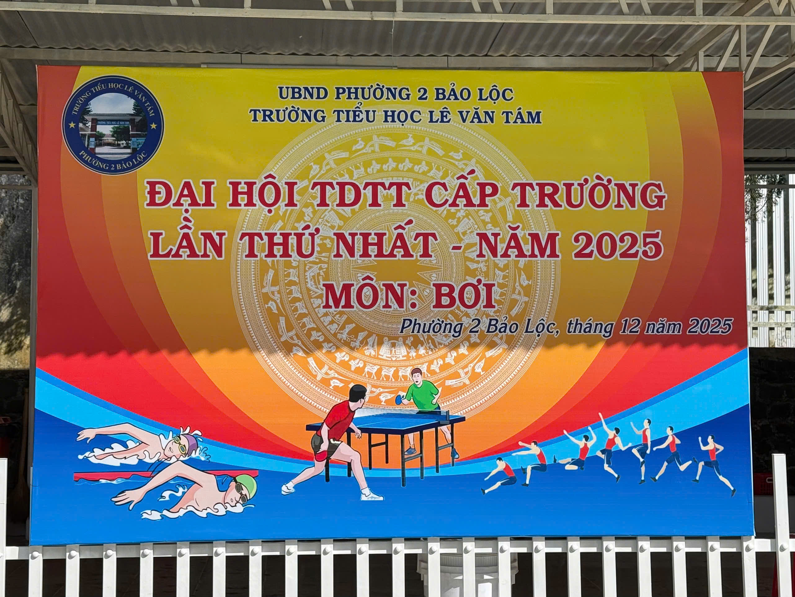 ĐẠI HỘI THỂ DỤC THỂ THAO CẤP TRƯỜNG – MÔN BƠI
